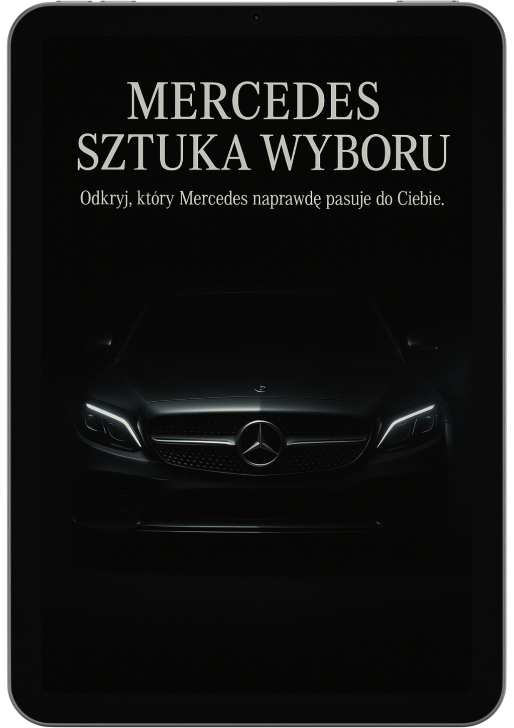 Mercedes – Sztuka wyboru Odkryj, który Mercedes naprawdę pasuje do Ciebie