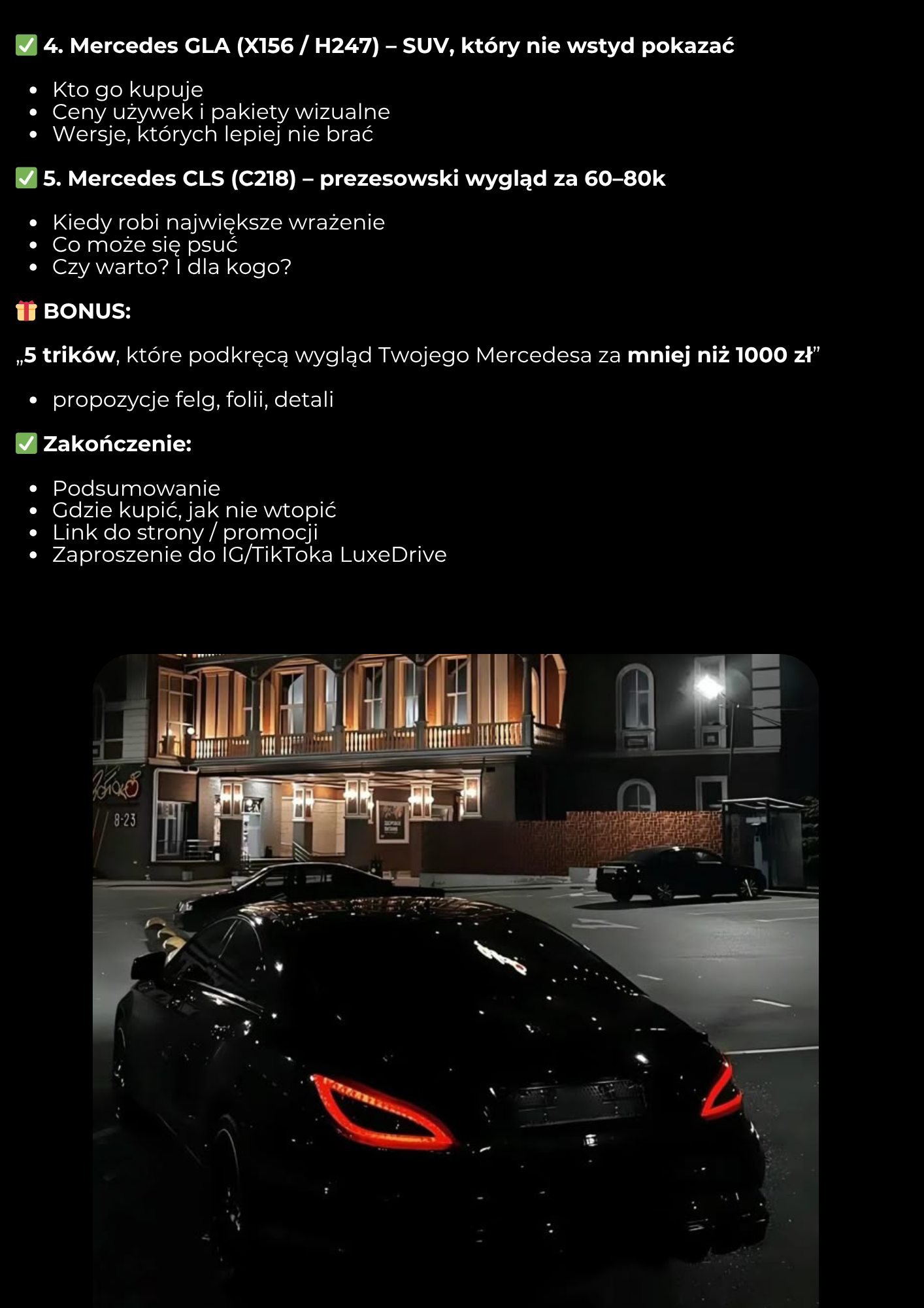 Top 5 Mercedesów, które robią wrażenie i nie rozwalą Ci budżetu